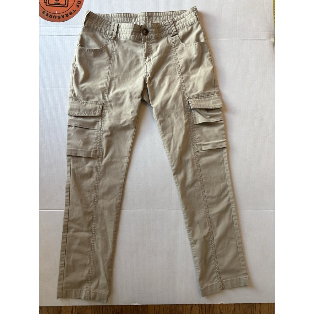 Field And‎ Stream Women's Cargo Beige Pants Hiking Outdoors Sz 8